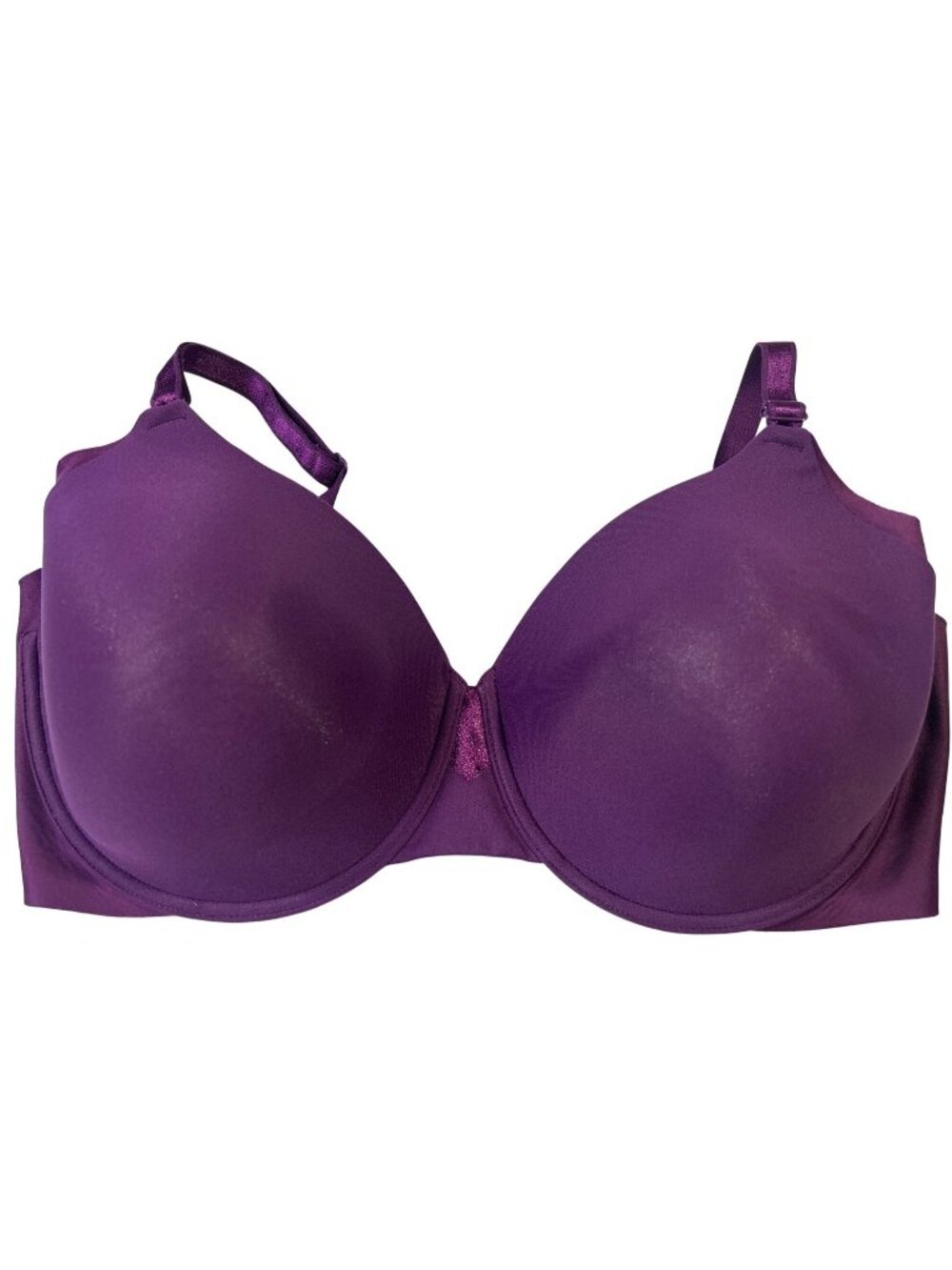 Olga Womens 40DD Purple Underwire Bra Smooth Full Coverage GB0561A